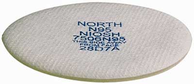 North 7506 N95 Replacement Pre-Filter