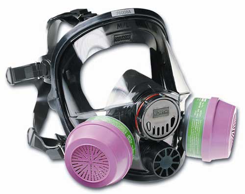 North 76008A Series Full Face Mask Respirator