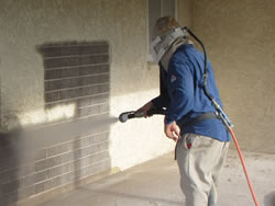 Lead Paint Sandblasting Removal