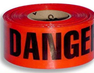 Danger Barricade Tape