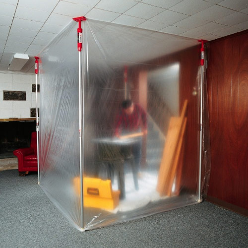 ZipWall Barrier Containment Kit